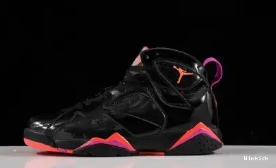 JORDAN 7 PATENT BLACK 313358-006 AIR RETRO 0707